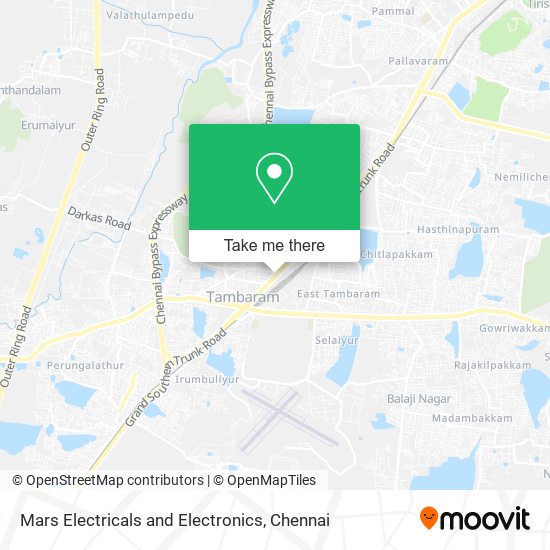 Mars Electricals and Electronics map