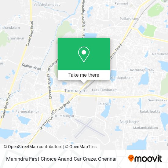 Mahindra First Choice Anand Car Craze map