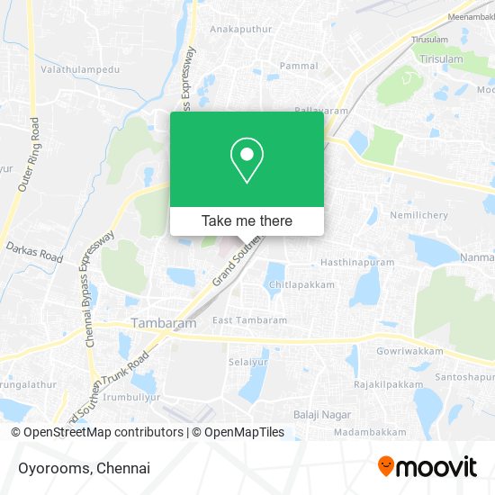 Oyorooms map