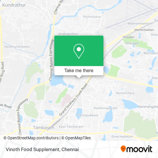 Vinoth Food Supplement map