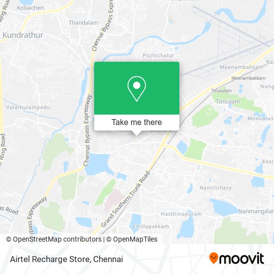 Airtel Recharge Store map