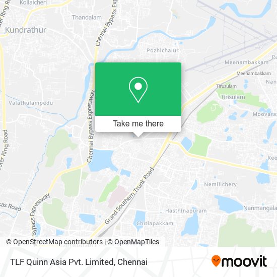 TLF Quinn Asia Pvt. Limited map