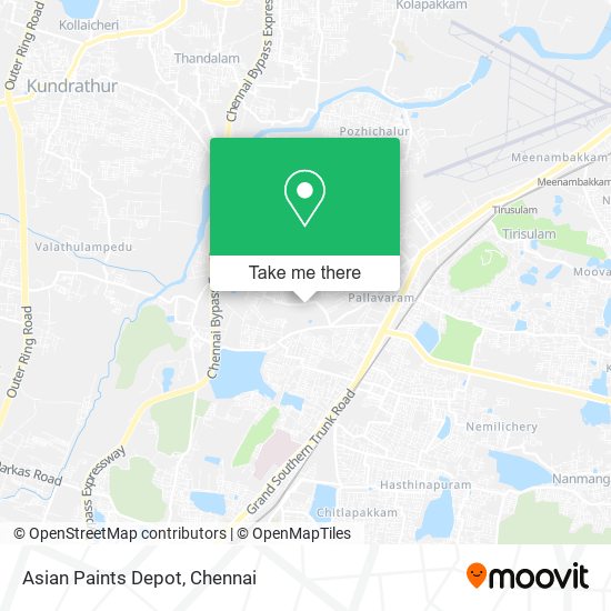 Asian Paints Depot map