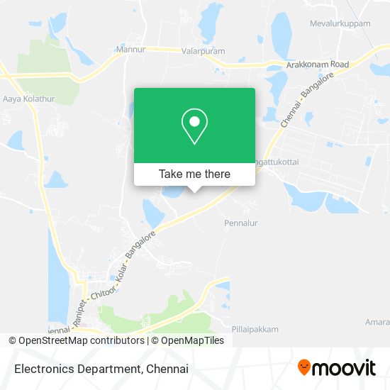 Electronics Department map