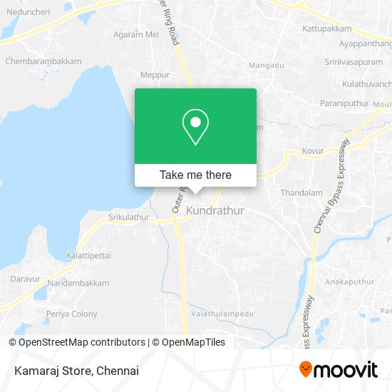 Kamaraj Store map