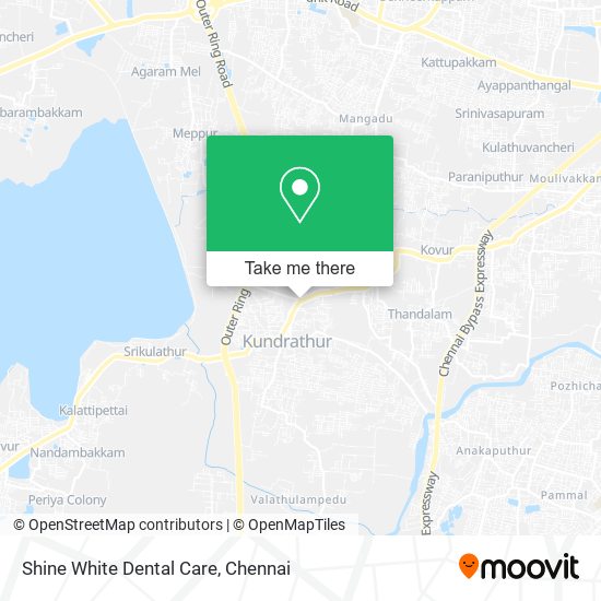 Shine White Dental Care map