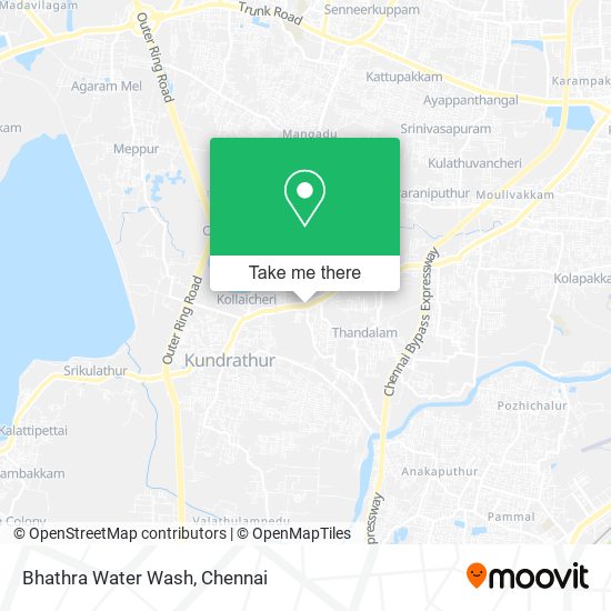 Bhathra Water Wash map