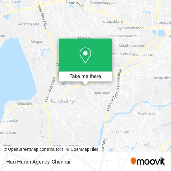 Hari Haran Agency map