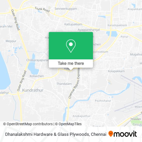 Dhanalakshmi Hardware & Glass Plywoods map