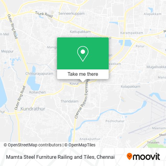 Mamta Steel Furniture Railing and Tiles map