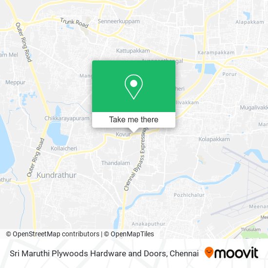 Sri Maruthi Plywoods Hardware and Doors map