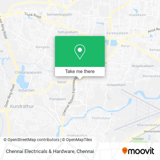 Chennai Electricals & Hardware map