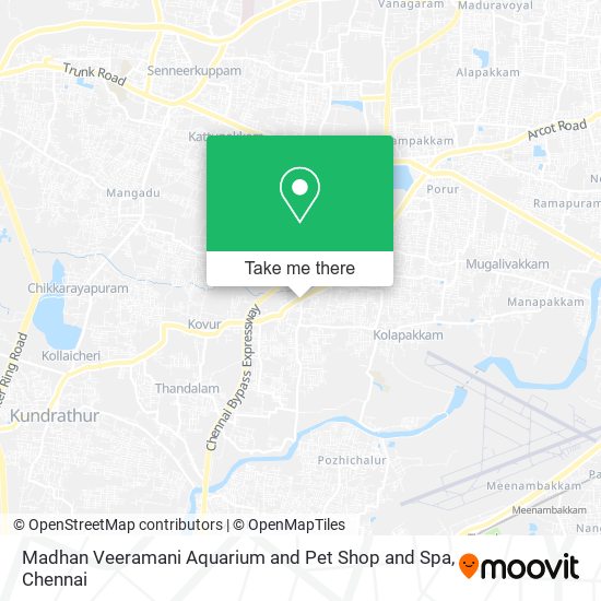 Madhan Veeramani Aquarium and Pet Shop and Spa map