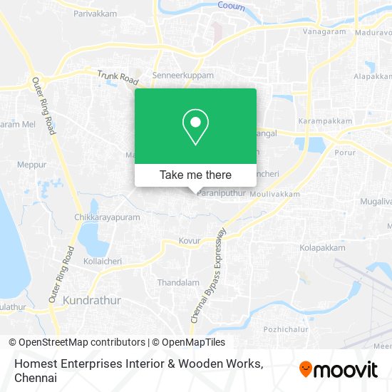 Homest Enterprises Interior & Wooden Works map
