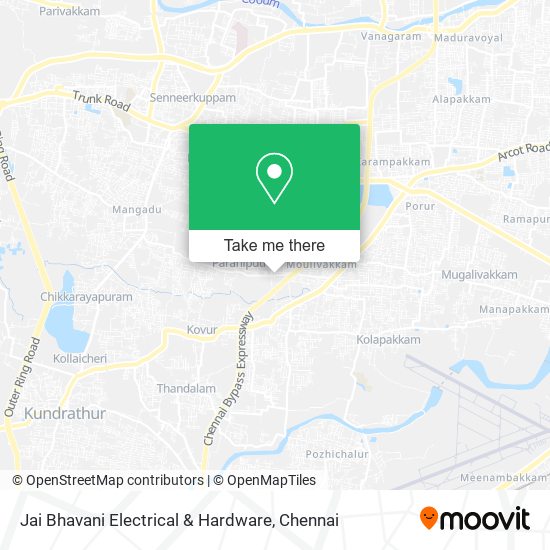 Jai Bhavani Electrical & Hardware map