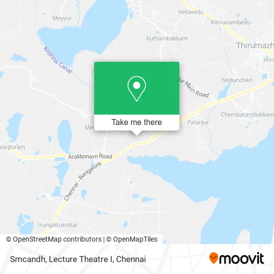 Smcandh, Lecture Theatre I map