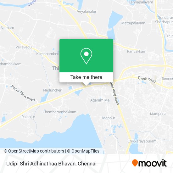 Udipi Shri Adhinathaa Bhavan map