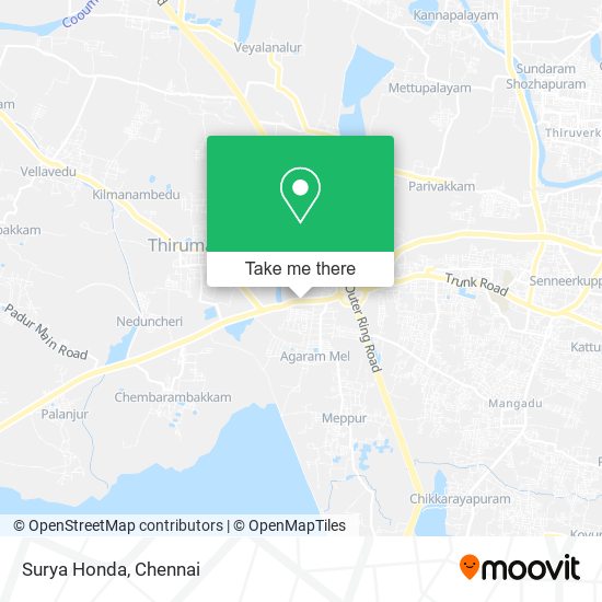 Surya Honda map