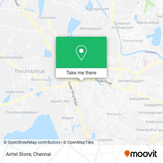 Airtel Store map