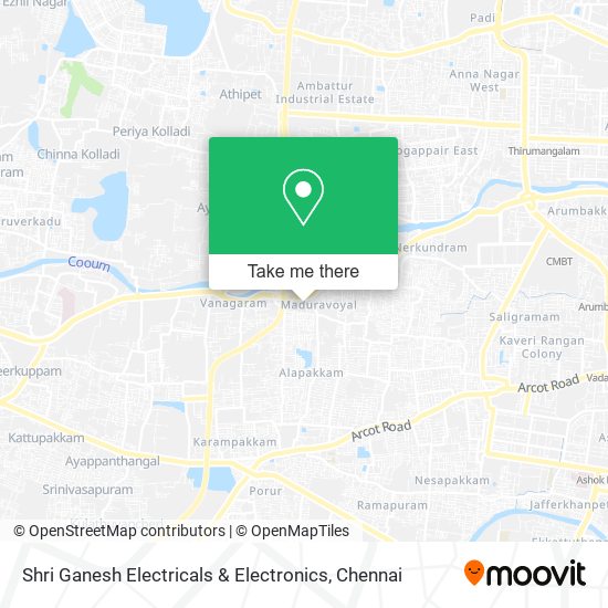Shri Ganesh Electricals & Electronics map