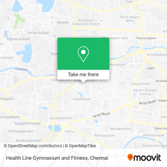 Health Line Gymnasium and Fitness map