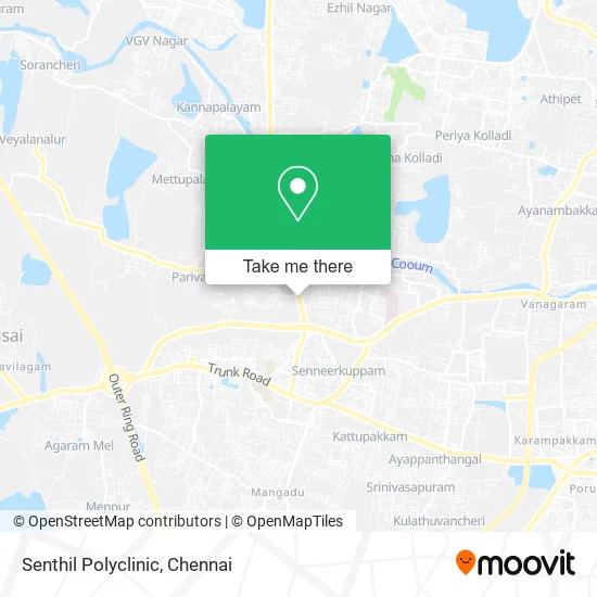 Senthil Polyclinic map