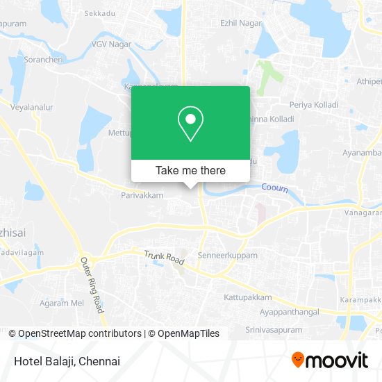 Hotel Balaji map