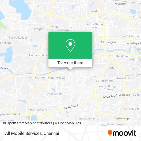 All Mobile Services map