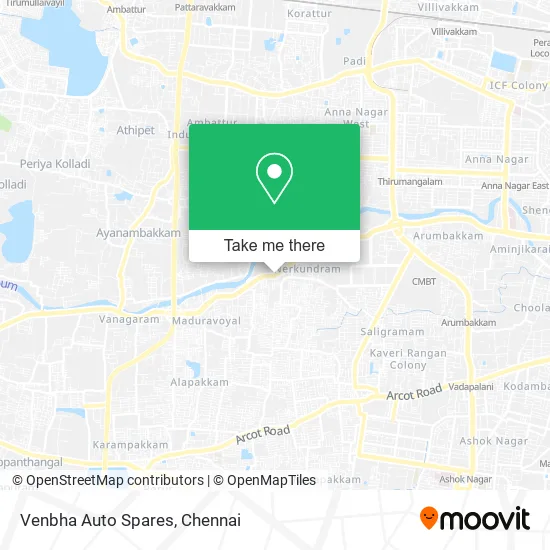 Venbha Auto Spares map