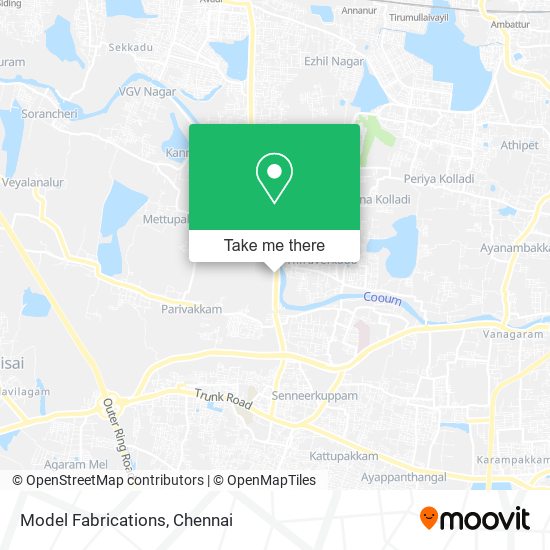 Model Fabrications map