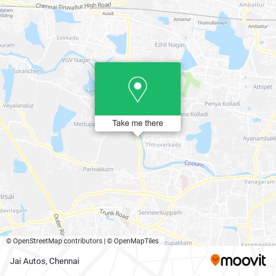 Jai Autos map