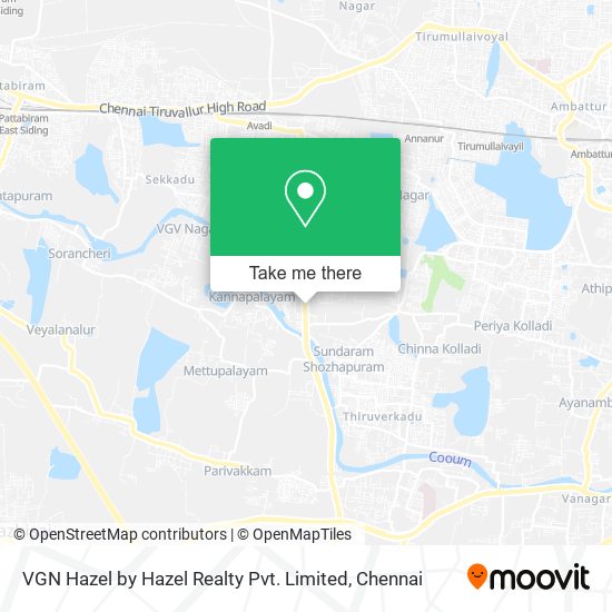 VGN Hazel by Hazel Realty Pvt. Limited map