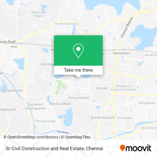 Sr Civil Construction and Real Estate map