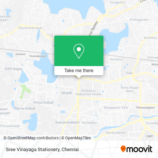 Sree Vinayaga Stationery map
