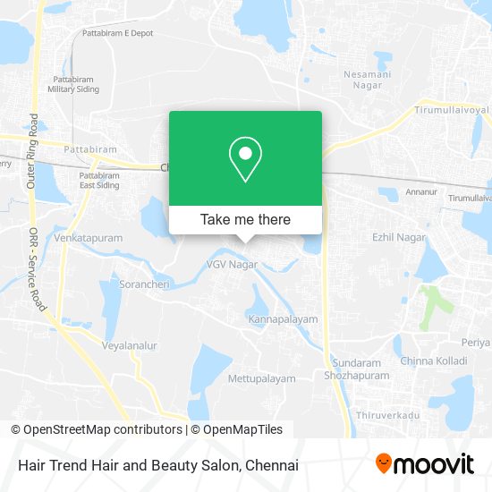 Hair Trend Hair and Beauty Salon map