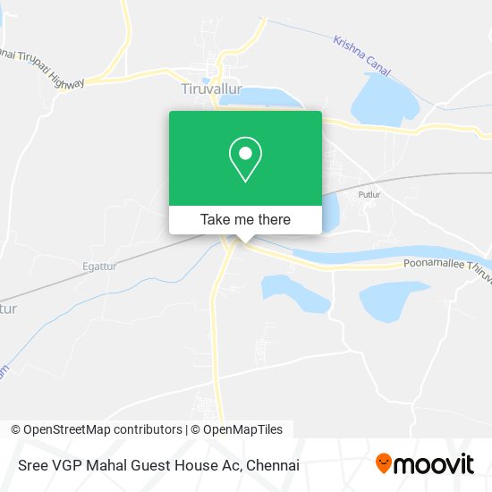 Sree VGP Mahal Guest House Ac map