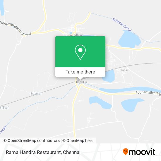 Rama Handra Restaurant map