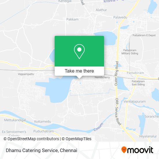 Dhamu Catering Service map