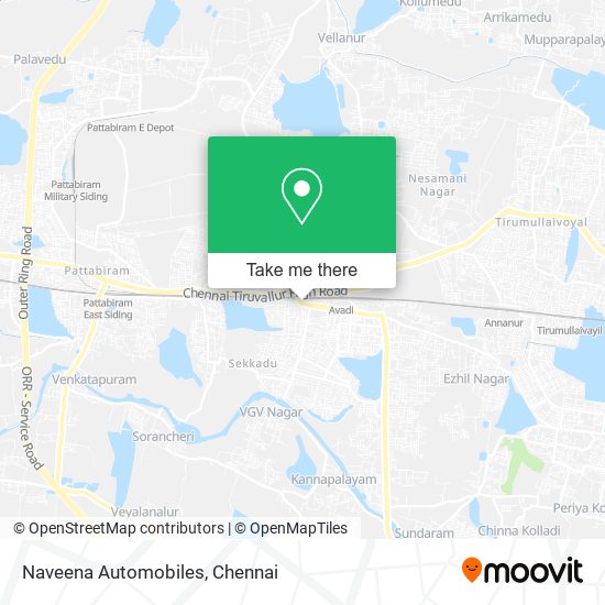 Naveena Automobiles map