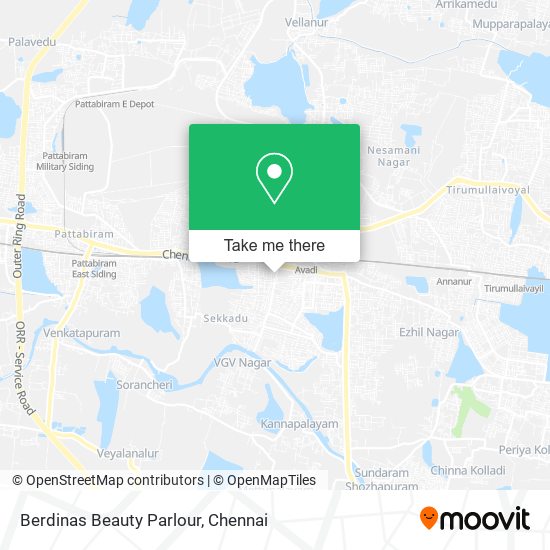 Berdinas Beauty Parlour map