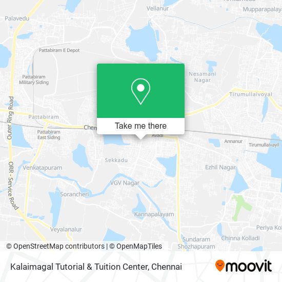 Kalaimagal Tutorial & Tuition Center map