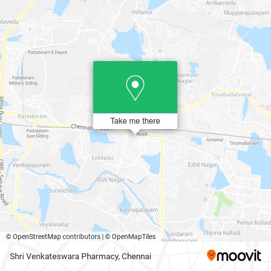 Shri Venkateswara Pharmacy map