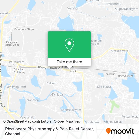 Physiocare Physiotherapy & Pain Relief Center map