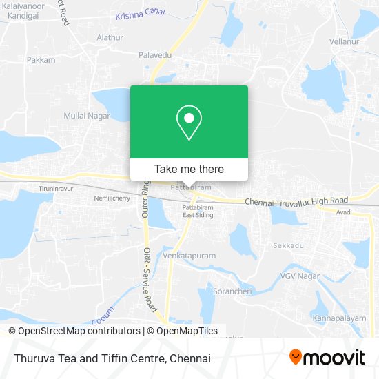 Thuruva Tea and Tiffin Centre map