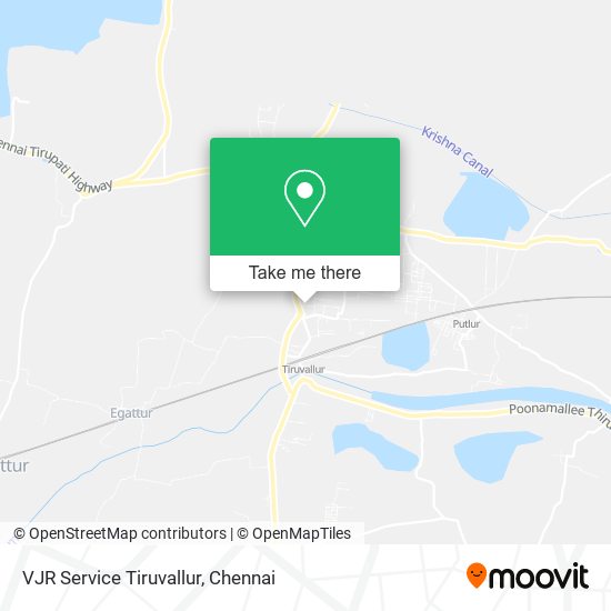 VJR Service Tiruvallur map