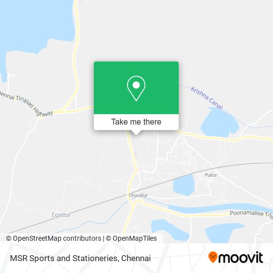 MSR Sports and Stationeries map