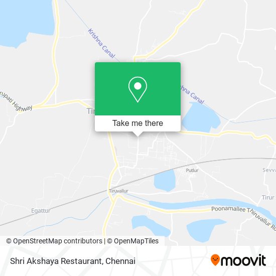 Shri Akshaya Restaurant map