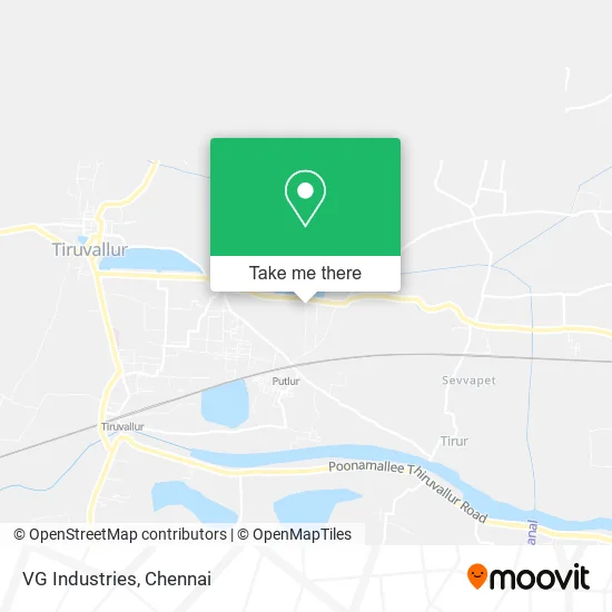 VG Industries map