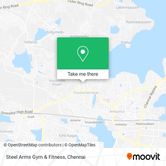 Steel Arms Gym & Fitness map