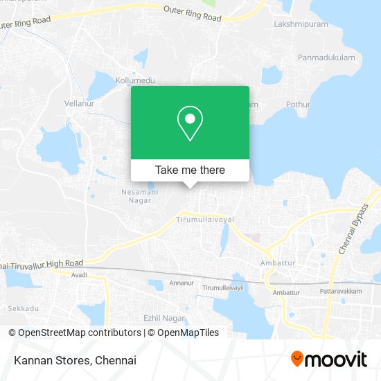 Kannan Stores map